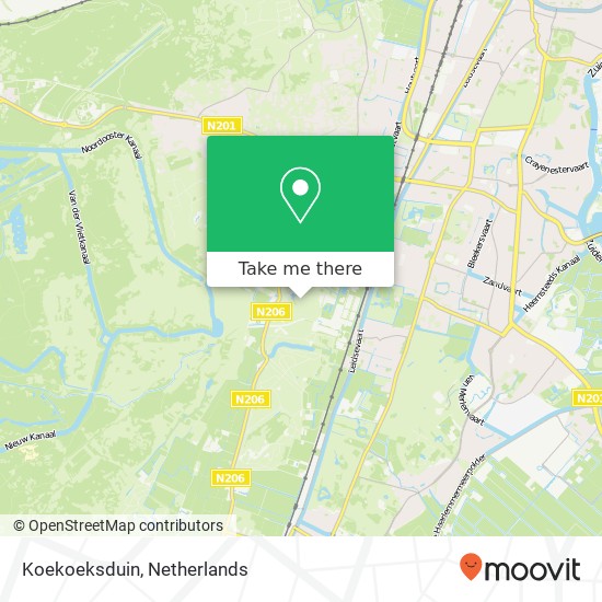 Koekoeksduin map