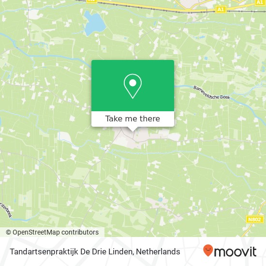 Tandartsenpraktijk De Drie Linden map