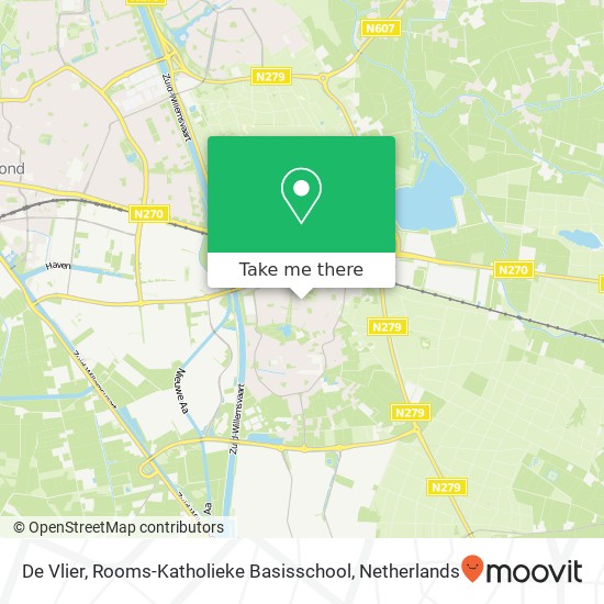 De Vlier, Rooms-Katholieke Basisschool map