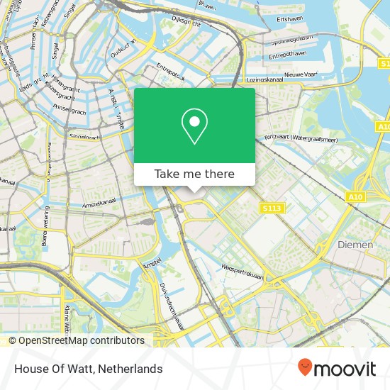 House Of Watt map