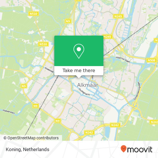 Koning map