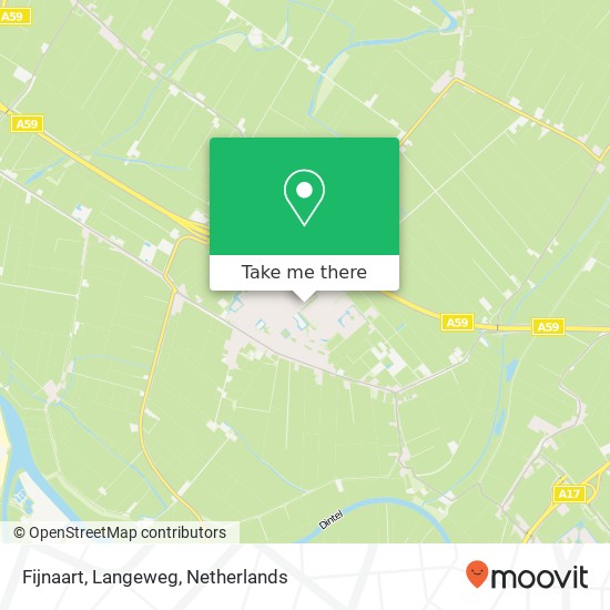 Fijnaart, Langeweg map