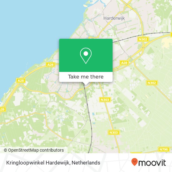 Kringloopwinkel Hardewijk Karte