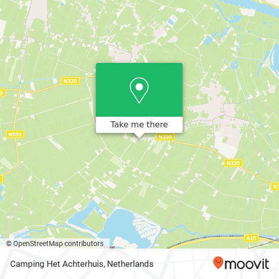 Camping Het Achterhuis map