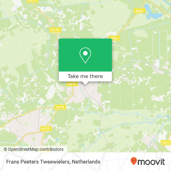 Frans Peeters Tweewielers map