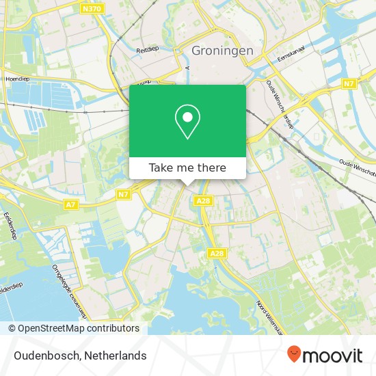 Oudenbosch map