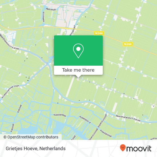 Grietjes Hoeve Karte