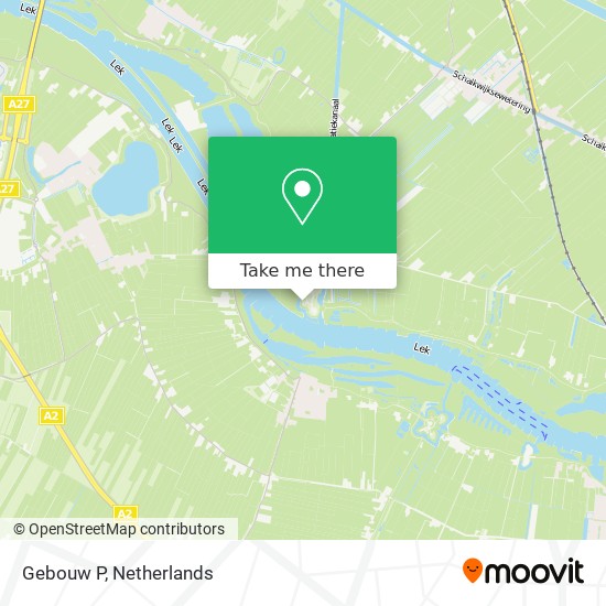 Gebouw P map