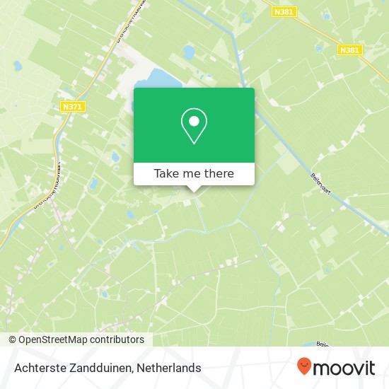 Achterste Zandduinen map