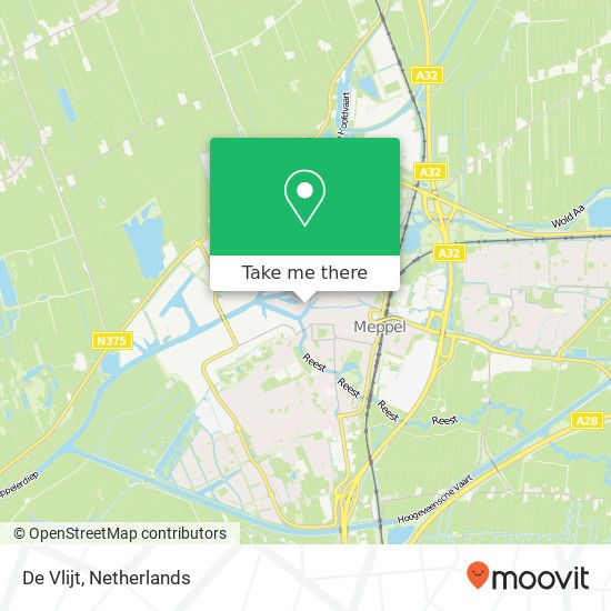 De Vlijt map