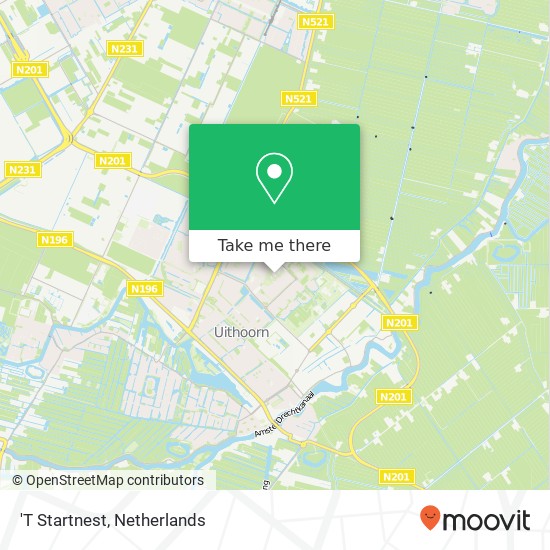 'T Startnest map