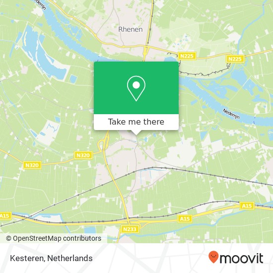 Kesteren map