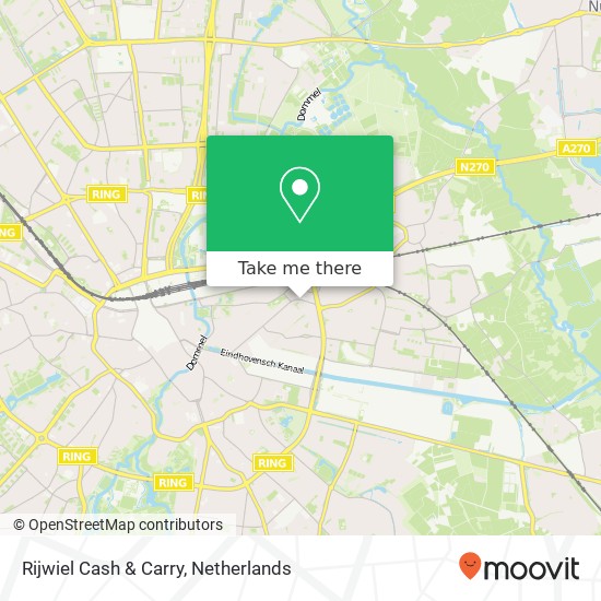 Rijwiel Cash & Carry map