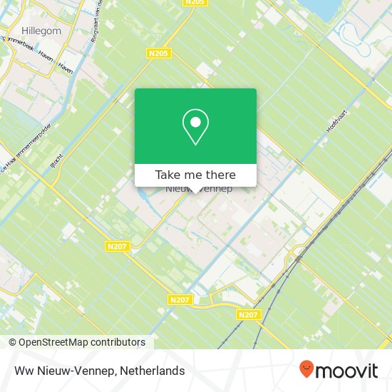 Ww Nieuw-Vennep map