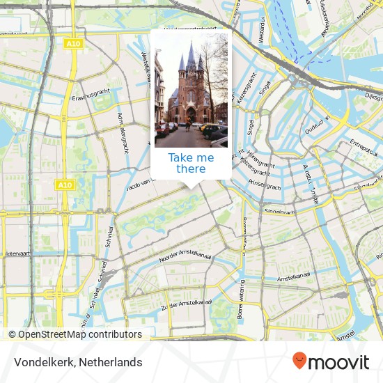 Vondelkerk map