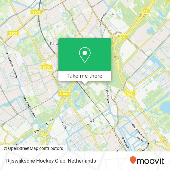 Rijswijksche Hockey Club Karte