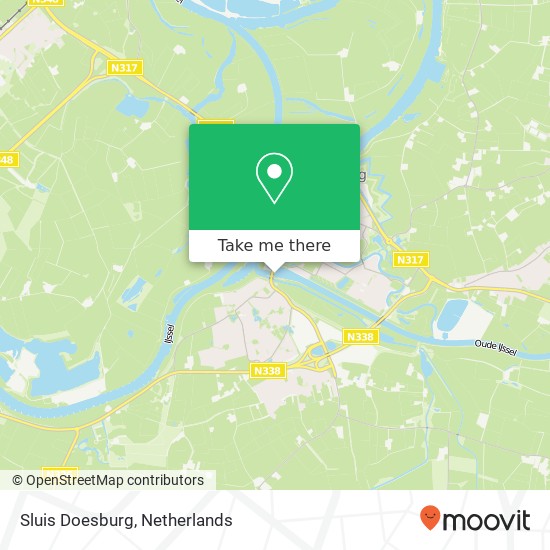 Sluis Doesburg map