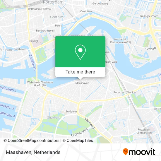 Maashaven map