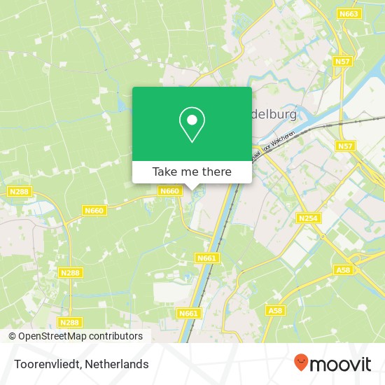 Toorenvliedt map