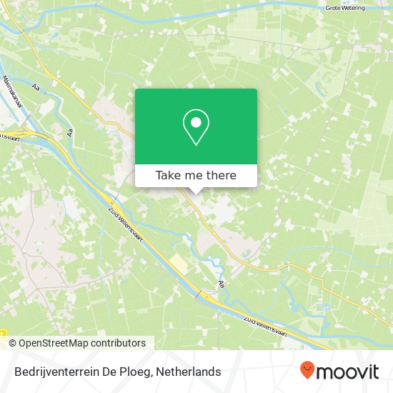 Bedrijventerrein De Ploeg map