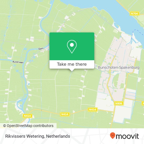 Rikvissers Wetering map