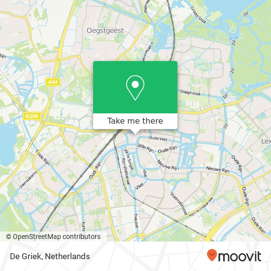 De Griek map