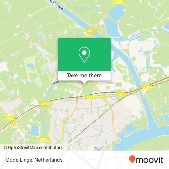 Dode Linge map