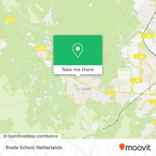 Brede School map