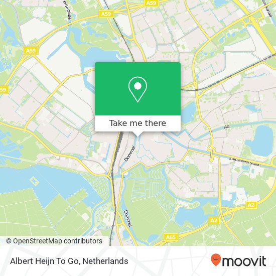 Albert Heijn To Go map