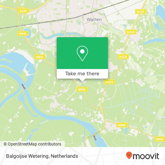 Balgoijse Wetering Karte