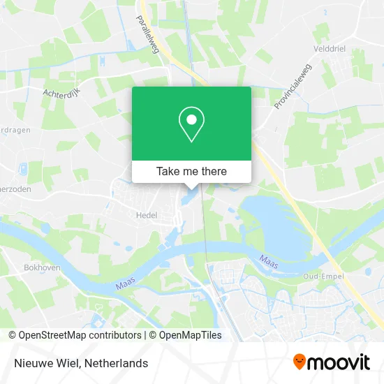 Nieuwe Wiel map
