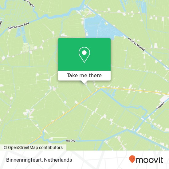 Binnenringfeart map