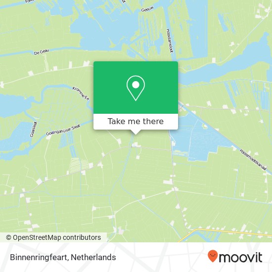 Binnenringfeart map