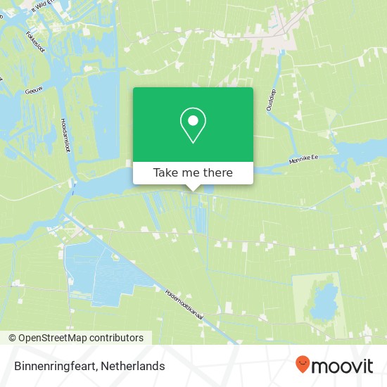 Binnenringfeart map