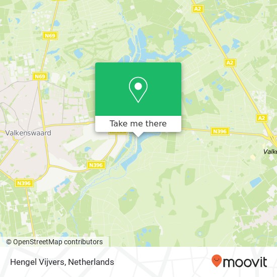 Hengel Vijvers map