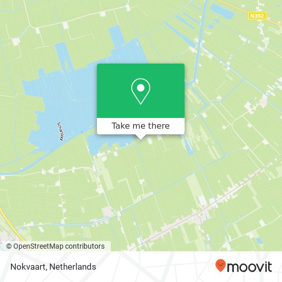 Nokvaart map