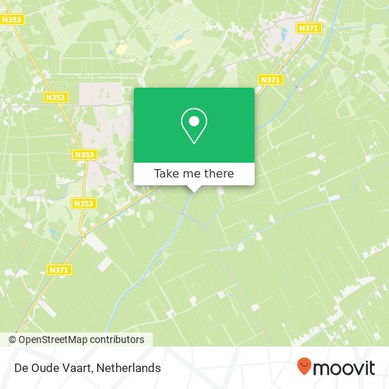 De Oude Vaart map