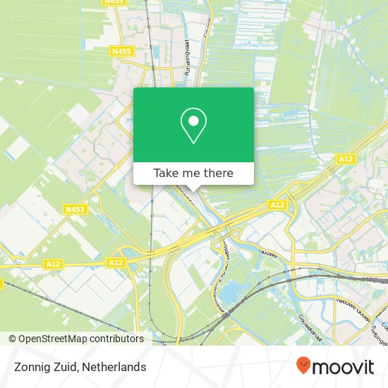 Zonnig Zuid map