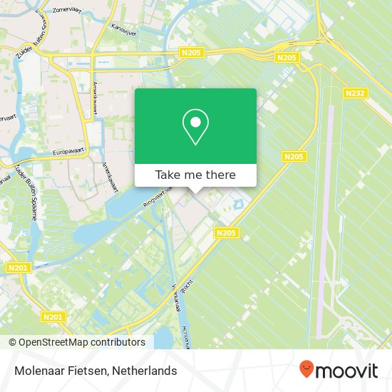 Molenaar Fietsen map