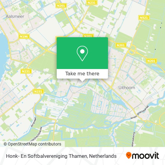 Honk- En Softbalvereniging Thamen map