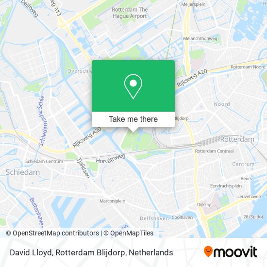 David Lloyd, Rotterdam Blijdorp map