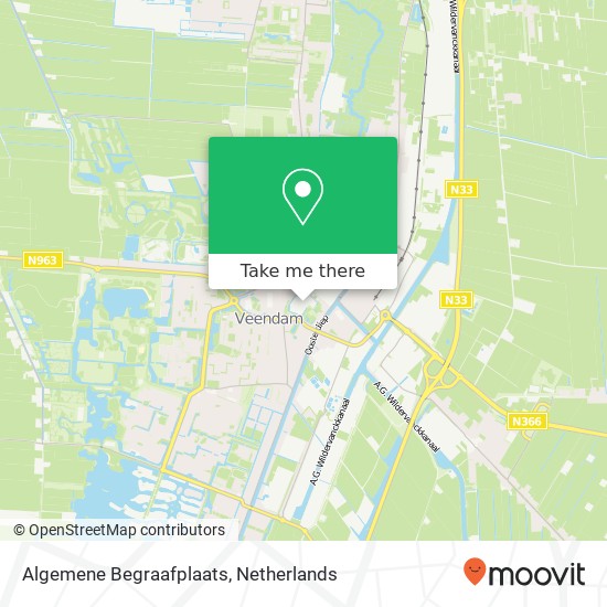 Algemene Begraafplaats map