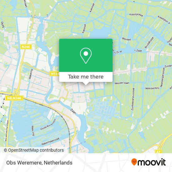 Obs Weremere map