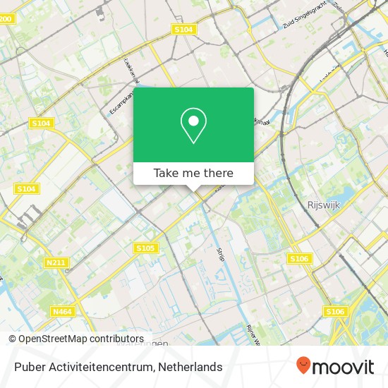 Puber Activiteitencentrum map