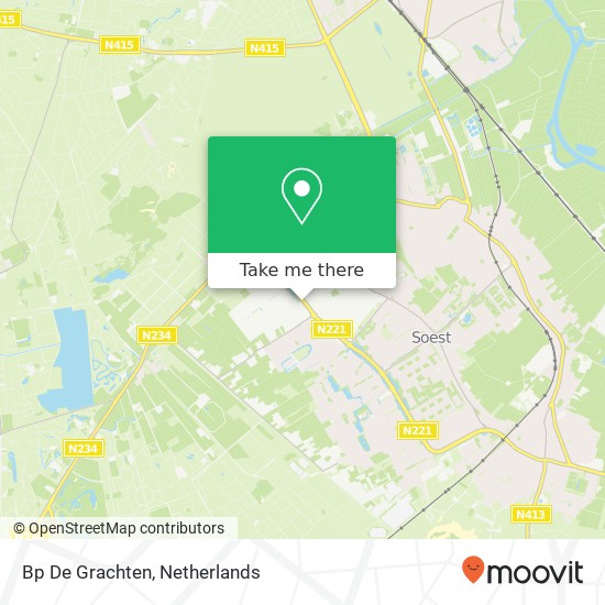Bp De Grachten map