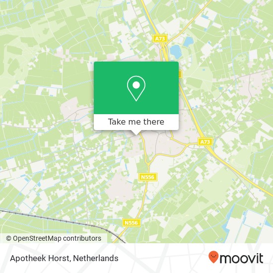 Apotheek Horst map