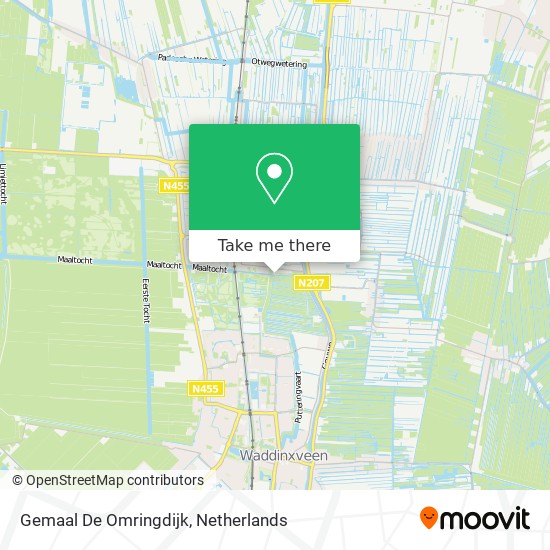 Gemaal De Omringdijk map