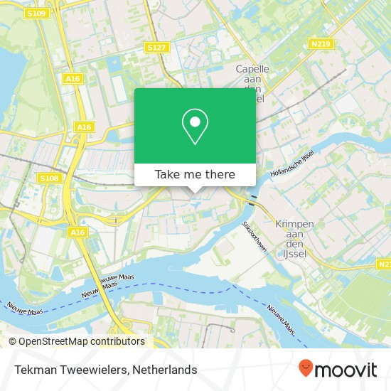 Tekman Tweewielers map