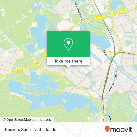 Knuvers Sport map