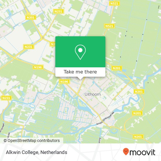 Alkwin College map